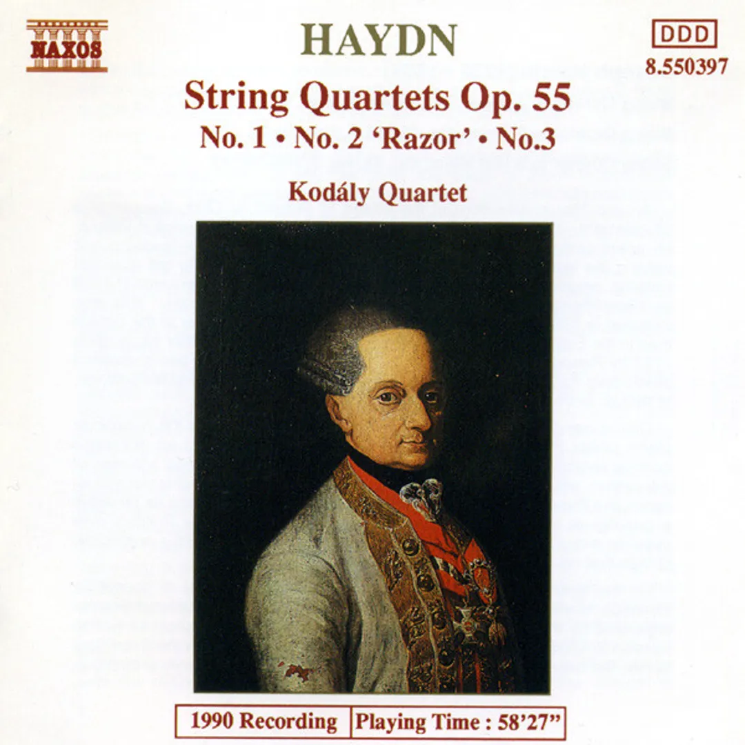 String Quartets, op. 55: No. 1 / No. 2 "Razor" / No. 3
