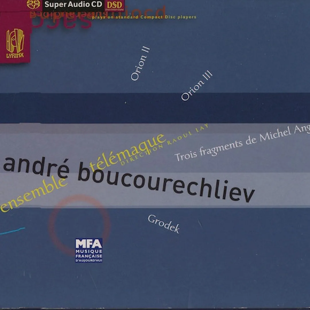 Orion II / Orion III / Trois fragments de Michel Ange / Grodek