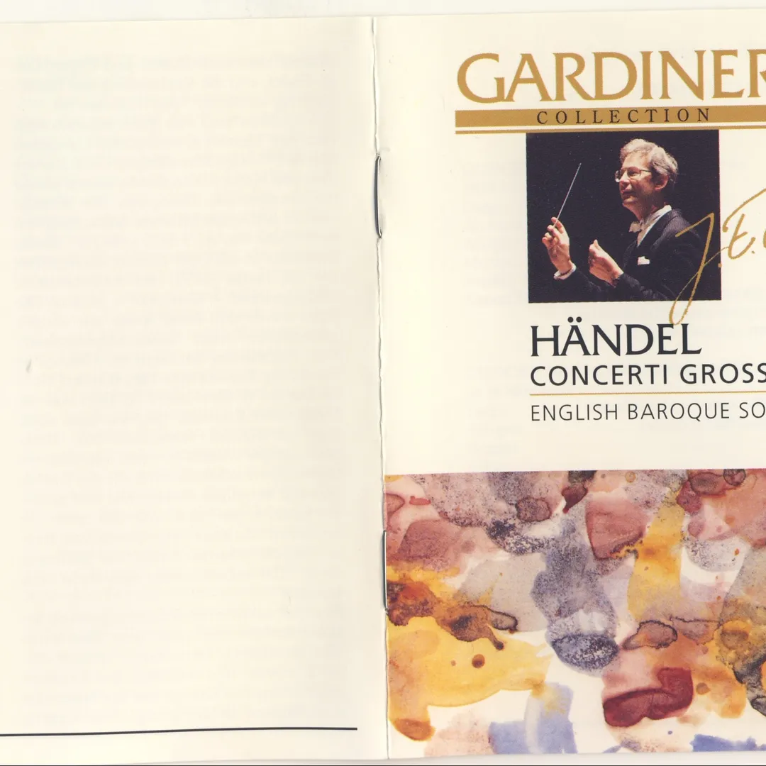 Handel Concerti Grossi Op. 3 English Baroque Soloists