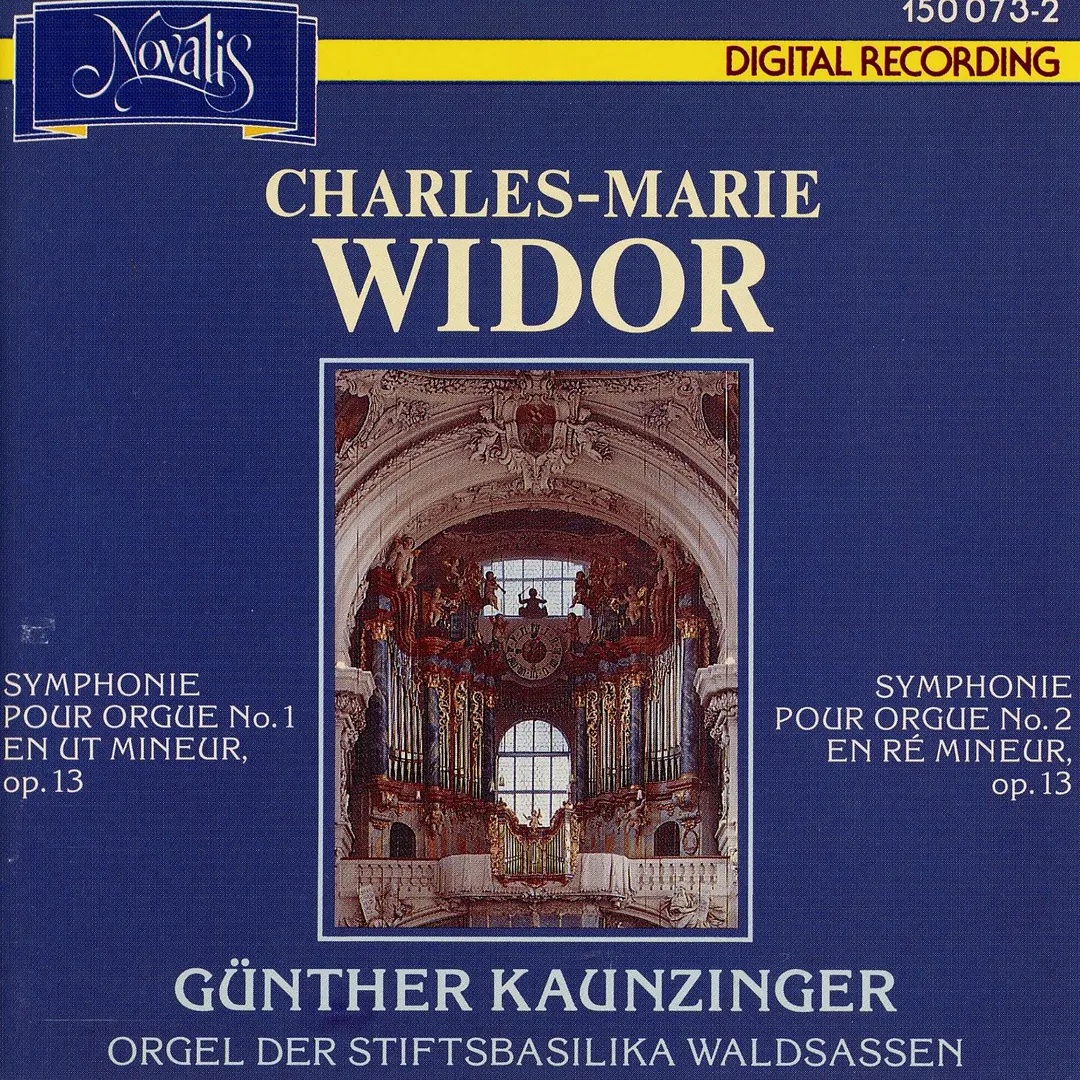 Symphonie pour orgue no. 1 en ut mineur, op. 13 / Symphonie pour orgue no. 2 en ré mineur, op. 13