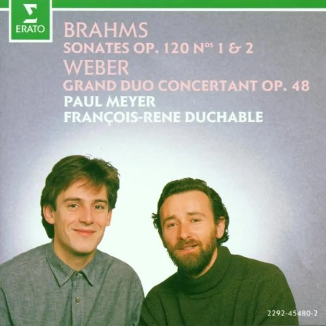 Brahms: Sonates Op. 120 Nos 1 & 2 / Weber: Grand Duo Concertant Op. 48
