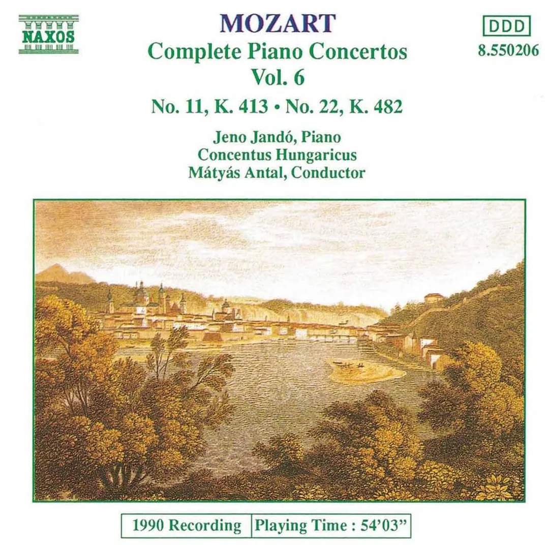 Complete Piano Concertos, Volume 6: No. 11, K. 413 / No. 22, K. 482