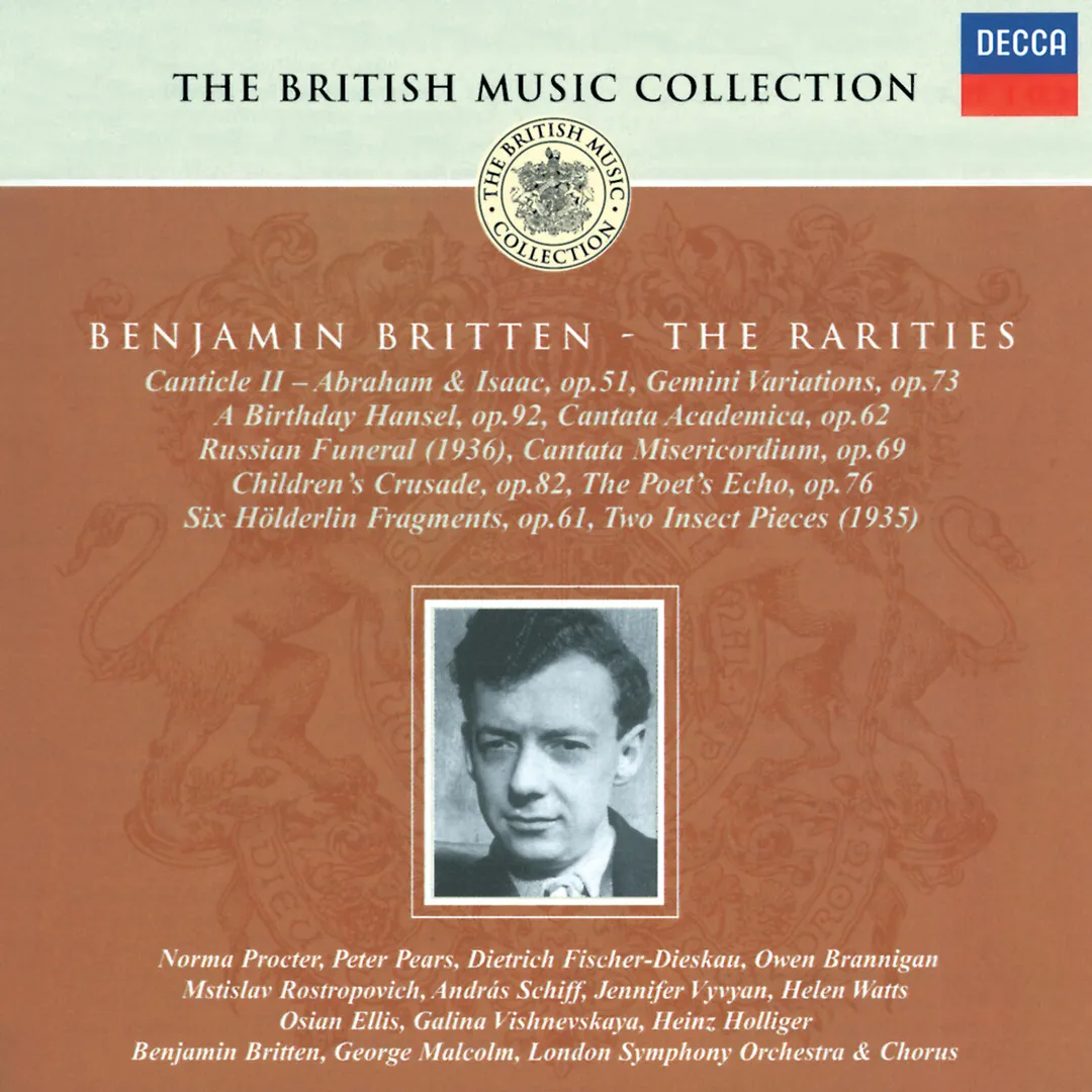 The British Music Collection: Benjamin Britten: The Rarities