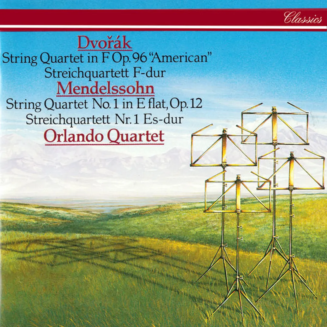 Dvořák: String Quartet in F, op. 96 “American” / Mendelssohn: String Quartet no. 1 in E-flat, op. 12