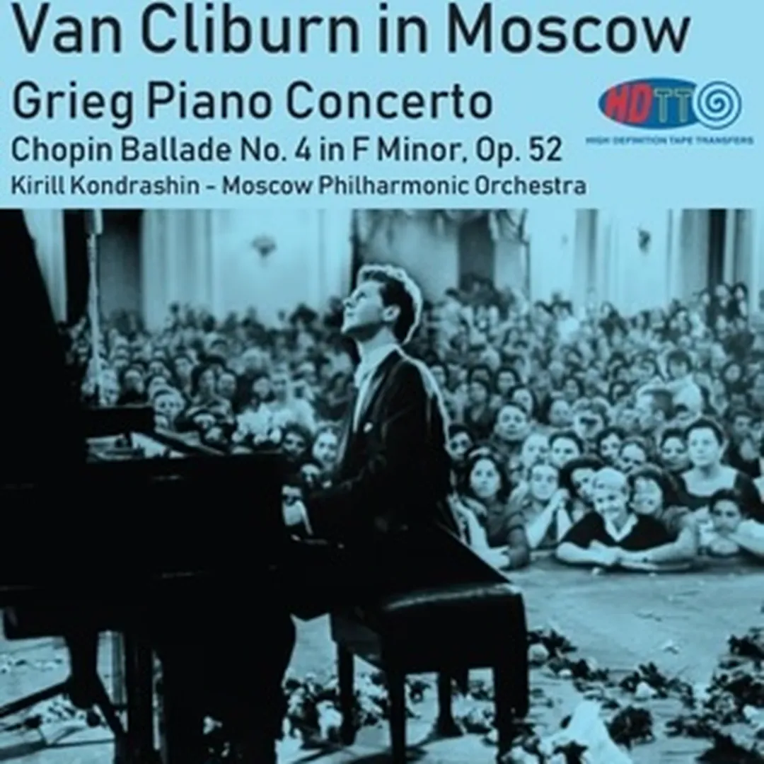 Grieg Piano Concerto - Chopin Ballade No. 4 - Van Cliburn live in Moscow