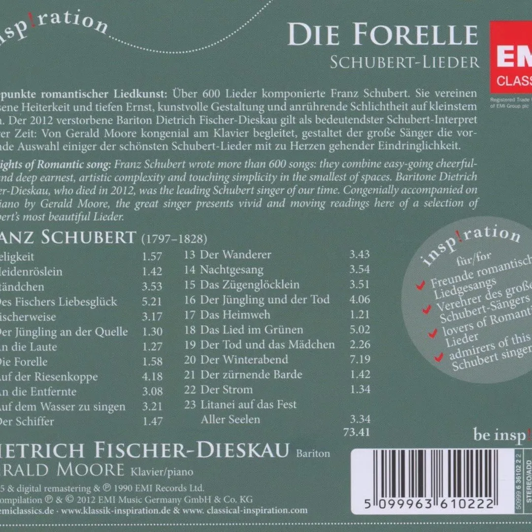 Die Forelle: Die schönsten Schubert-Lieder
