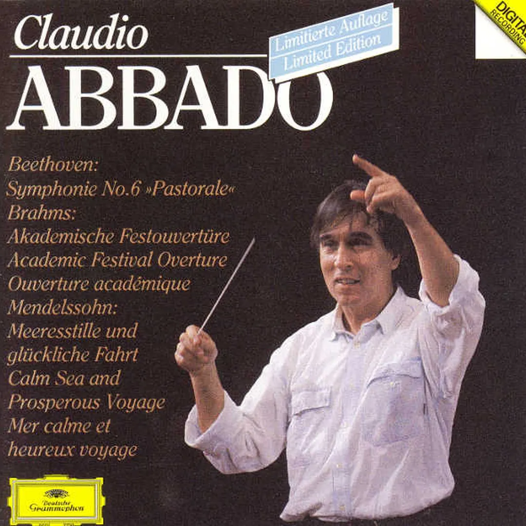 Beethoven: Symphonie No. 6 »Pastorale« / Brahms: Akademische Festouvertüre / Mendelssohn: Meerestille und glückliche Fahrt