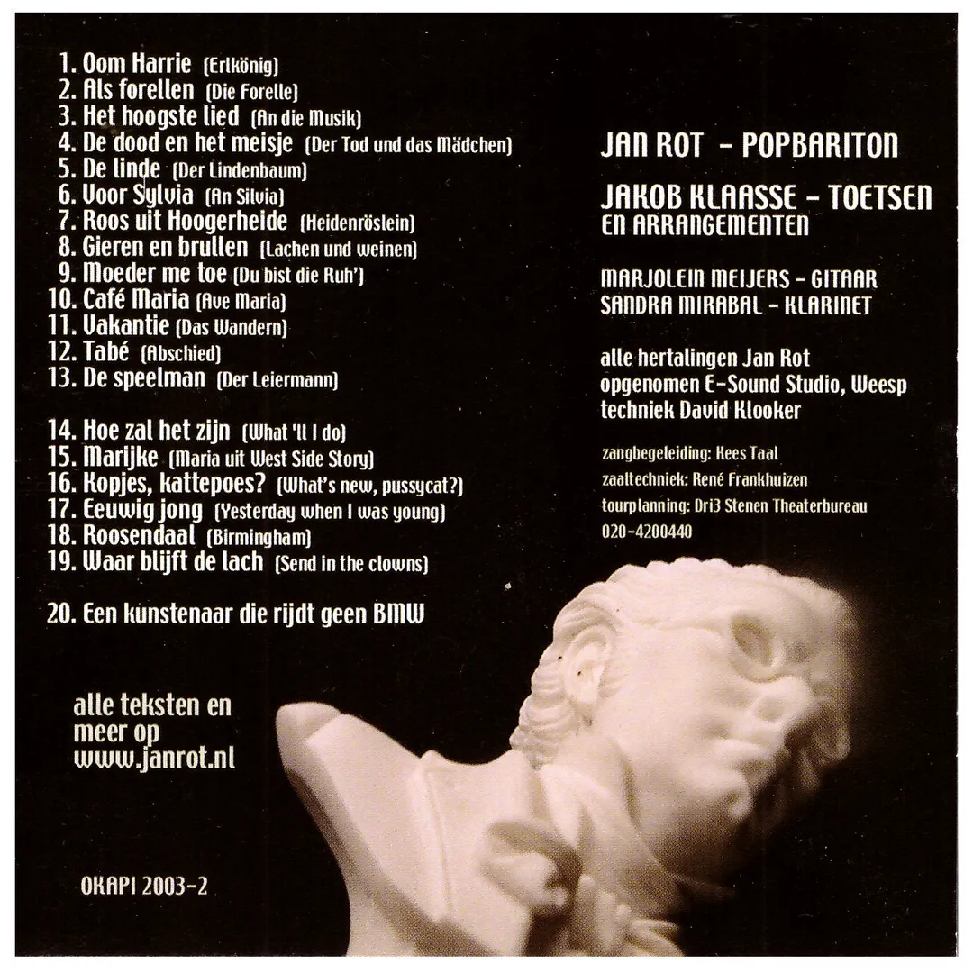 Alle 13 Schubert en 7 nieuwere klassiekers