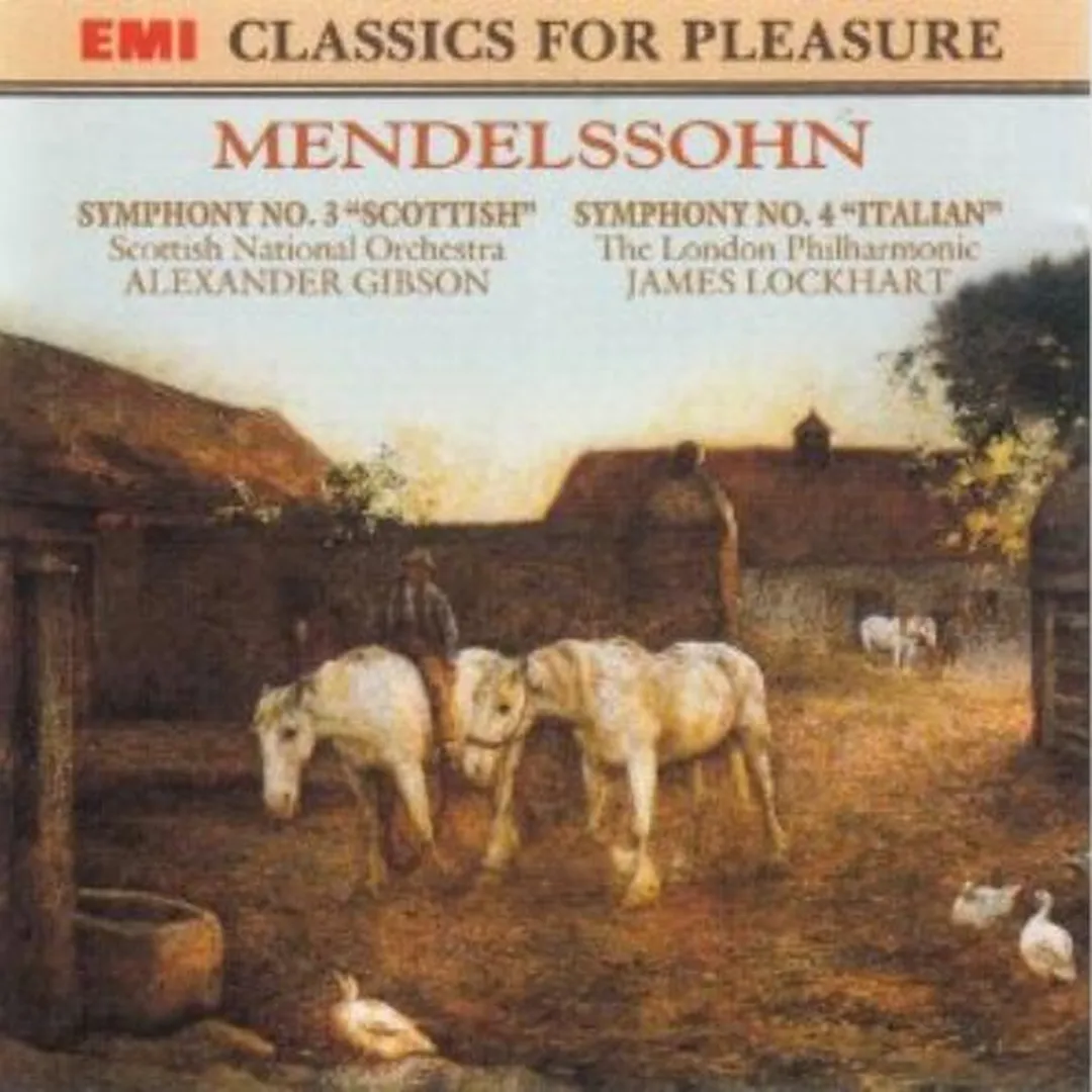 Symphonies no. 3 "Scottish" / Symphony no. 4 "Italian"