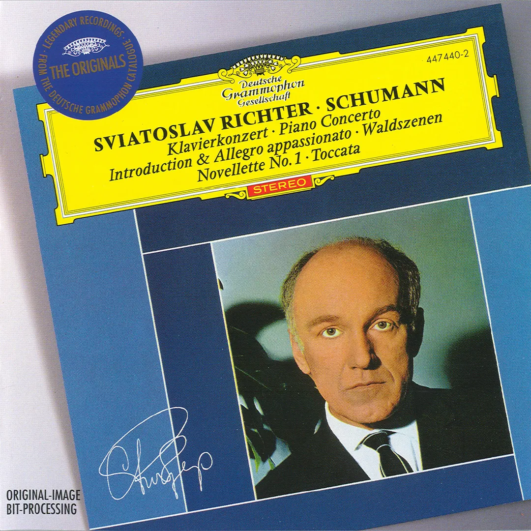 Klavierkonzert / Introduction and Allegro Appassionato / Waldszenen / Novellette no. 1 / Toccata