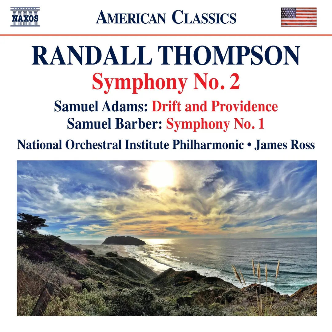Thompson: Symphony no. 2 / Adams: Drift and Providence / Barber: Symphony no. 1