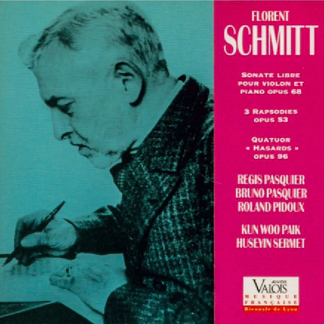 Sonate libre pour violon et piano, op. 68 / 3 rapsodies, op. 53 / Quatuor "Hasards", op. 96