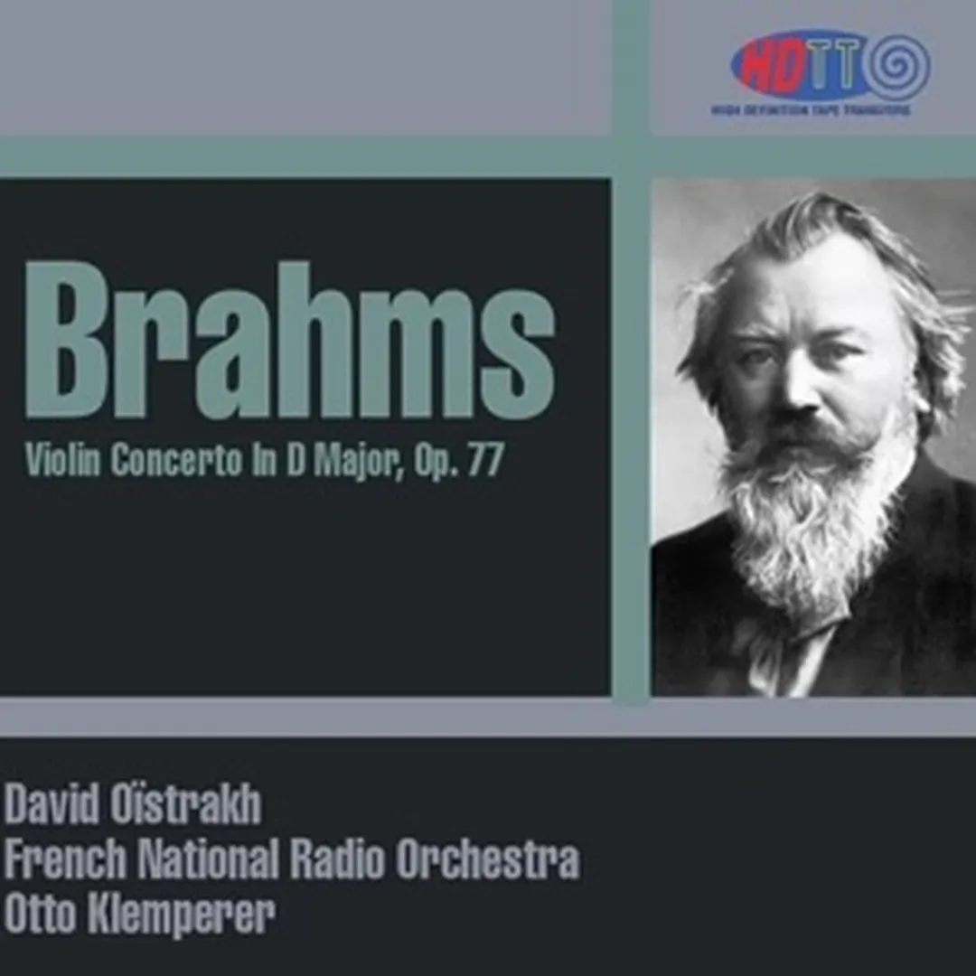 Brahms Violin Concerto - D. Oïstrakh, violin - Klemperer French National Radio Orchestra