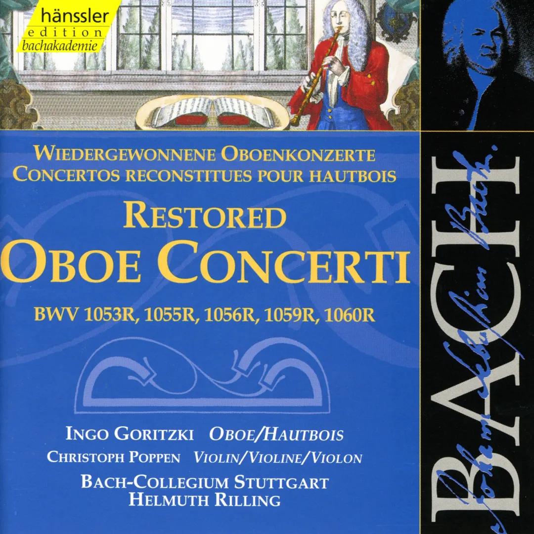 Wiedergewonnene Oboenkonzerte, BWV 1053R, 1055R, 1056R, 1059R, 1060R