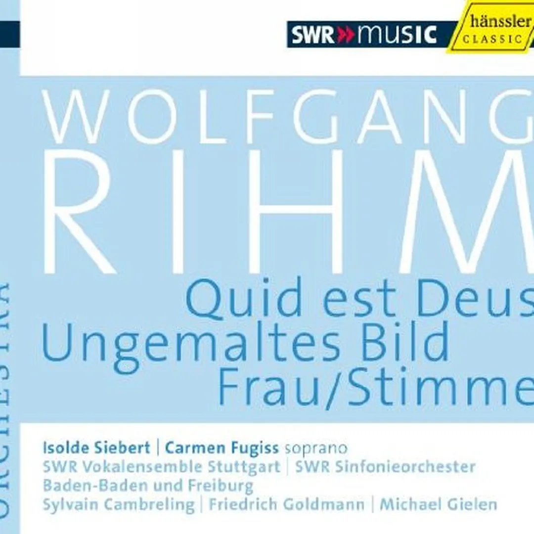 Quid Est Deus / Ungemaltes Bild / Frau - Stimme