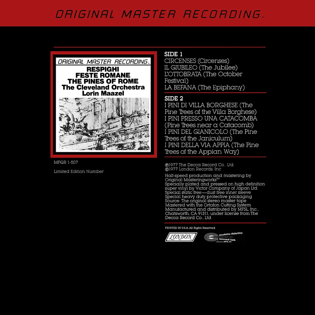 Feste Romane / The Pines of Rome