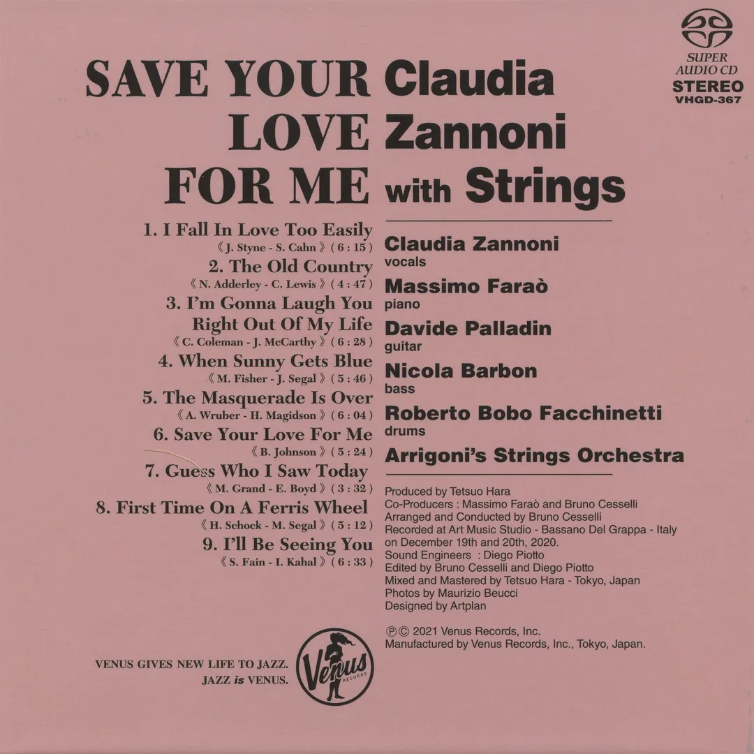 Save Your Love For Me