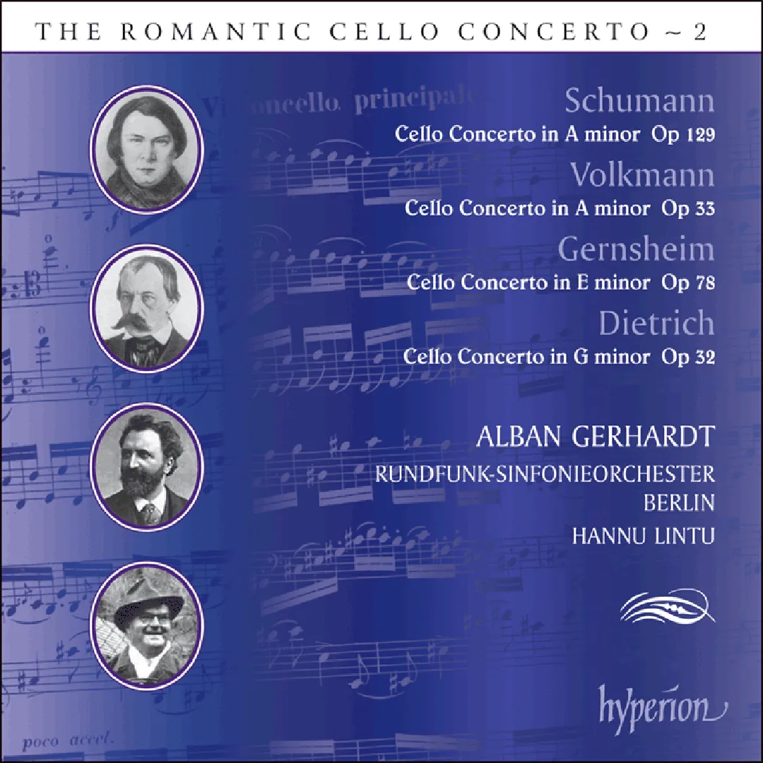 The Romantic Cello Concerto, Volume 2: Schumann: Cello Concerto in A minor, op. 129 / Volkmann: Cello Concerto in A minor, op. 33 / Gernsheim: Cello Concerto in E minor, op. 78 / Dietrich: Cello Concerto in G minor, op. 32
