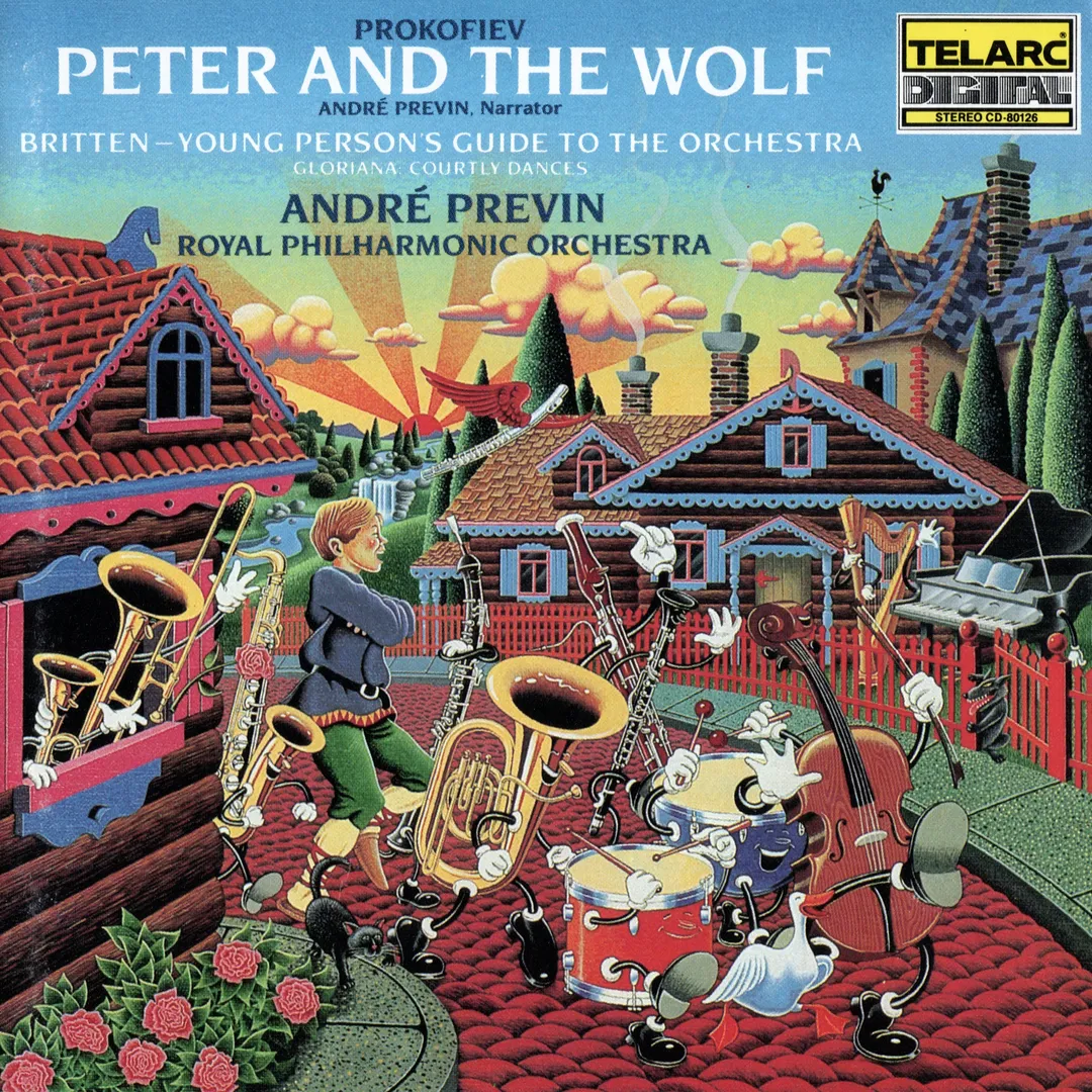 Prokofiev Peter and the Wolf / Britten: Young Person's Guide to the Orchestra / Gloriana Courtly Dances