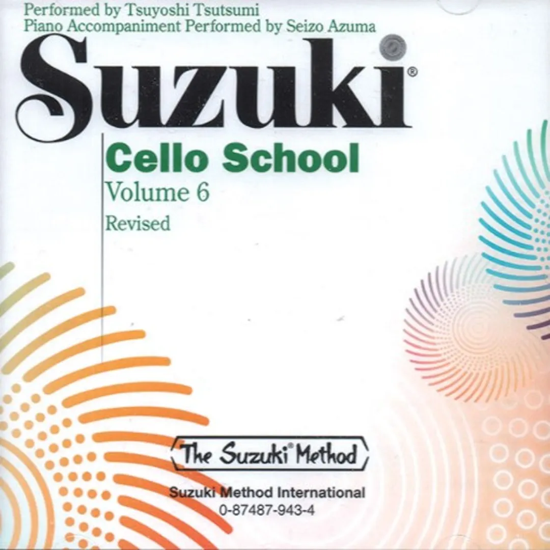 Suzuki Cello School, Volume 6, Revised