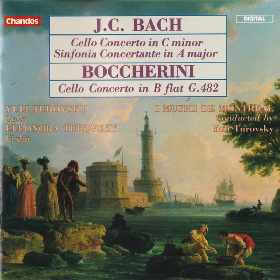 Bach: Cello Concerto in C minor / Sinfonia Concertante in A major / Boccherini: Cello Concerto in B-flat, G.482
