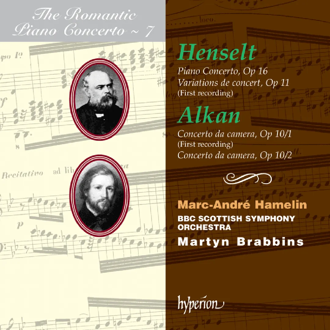The Romantic Piano Concerto, Volume 7: Henselt: Piano Concerto, op. 16 / Variations de concert, op. 11 / Alkan: Concerto da camera, op. 10/1 / Concerto da camera, op. 10/2