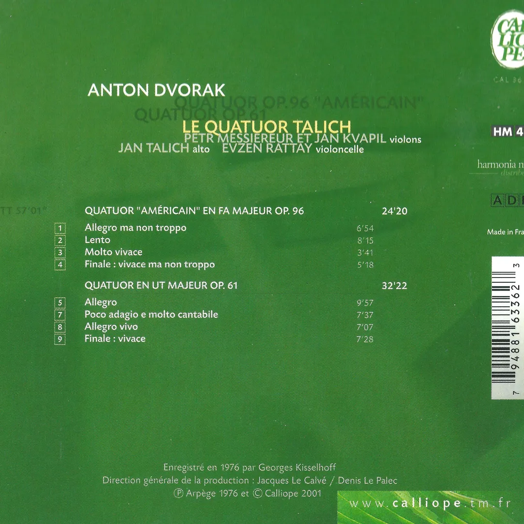 String Quartet "American"