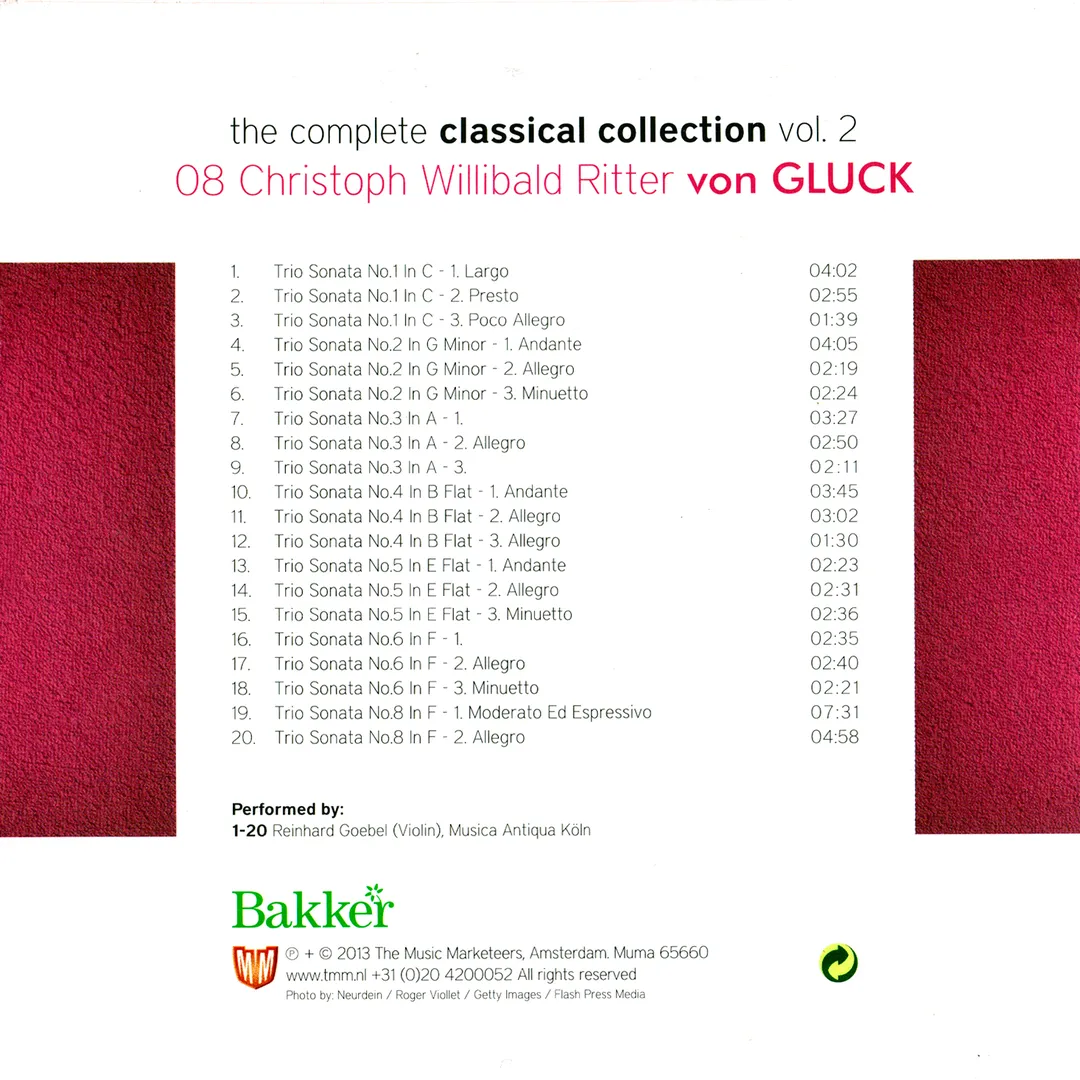 The Complete Classical Collection: Volume 2 - Trio Sonata's