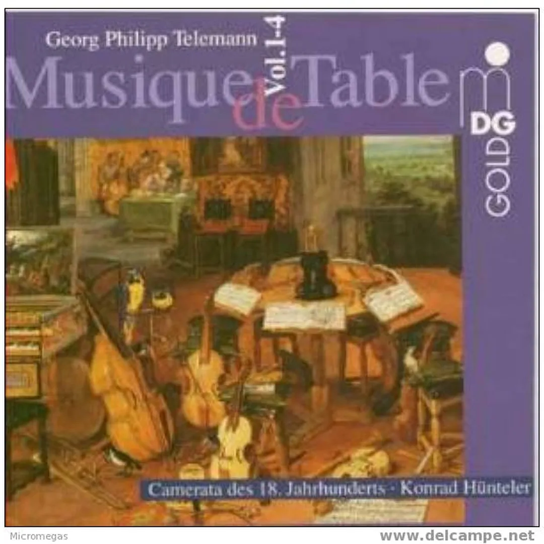 Musique de table, Vol. 1–4