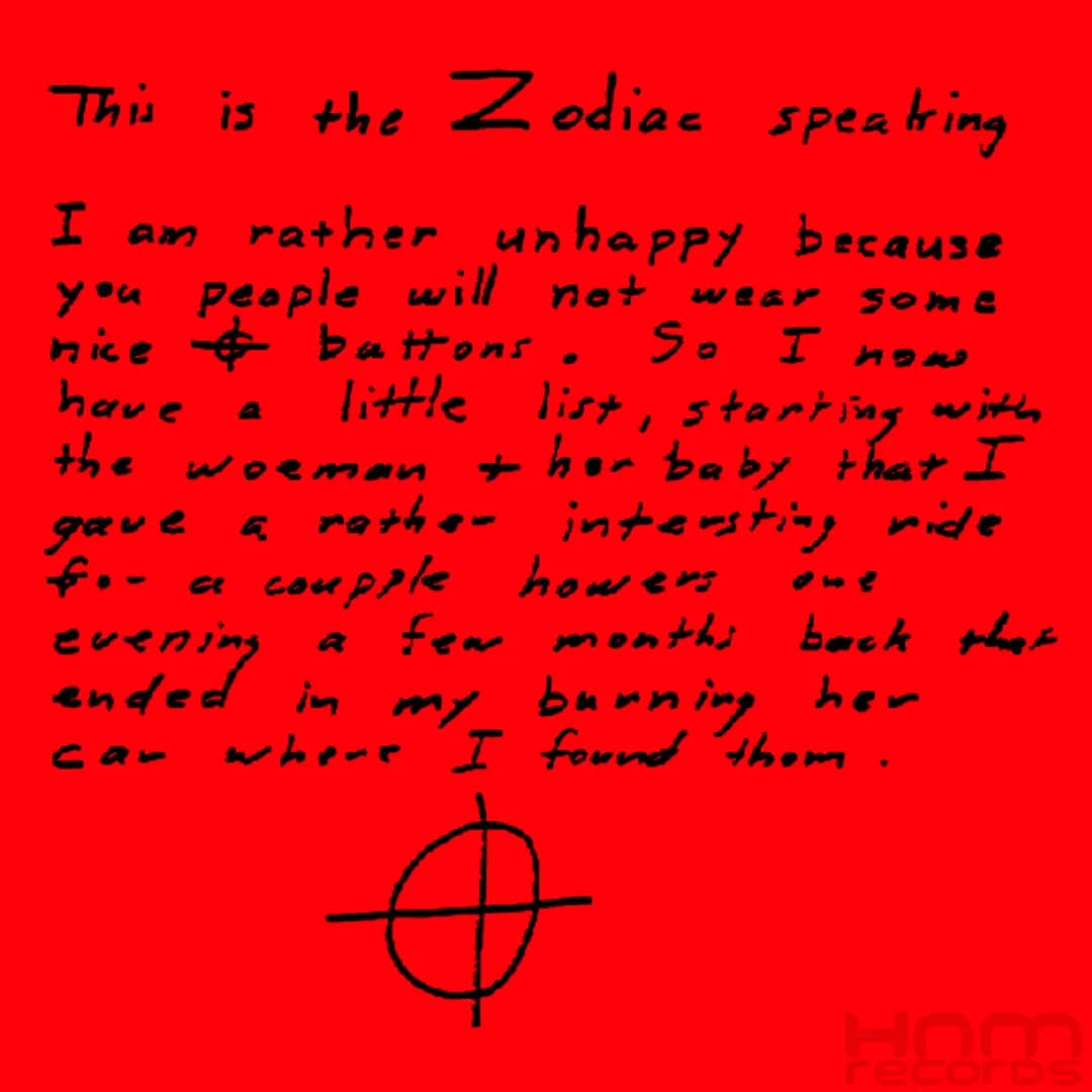 The Zodiac Killer