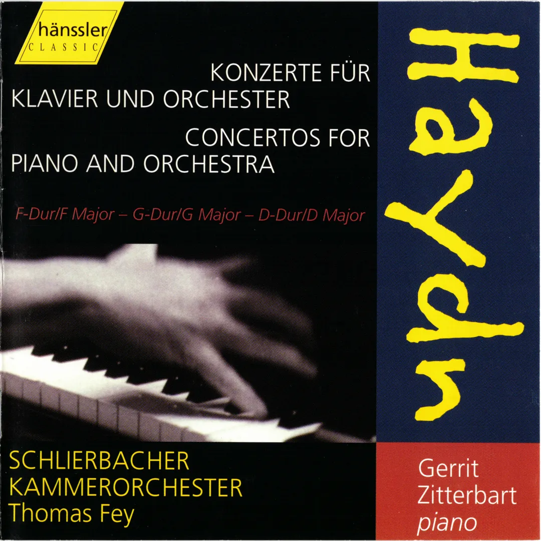 Konzerte für Klavier und Orchester F-Dur / G-Dur / D-Dur