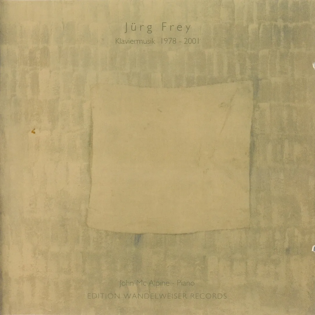 Klaviermusik 1978 - 2001