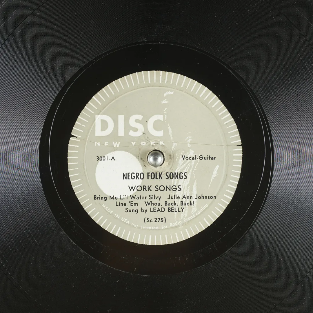 Negroe Folksongs Sung by Lead Belly