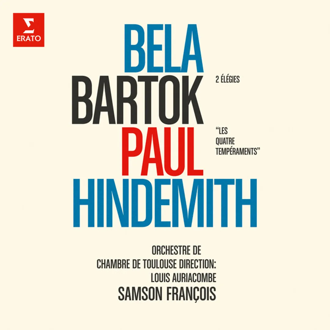 Bartók: 2 Élégies / Hindemith: “Les Quatre Tempéraments”