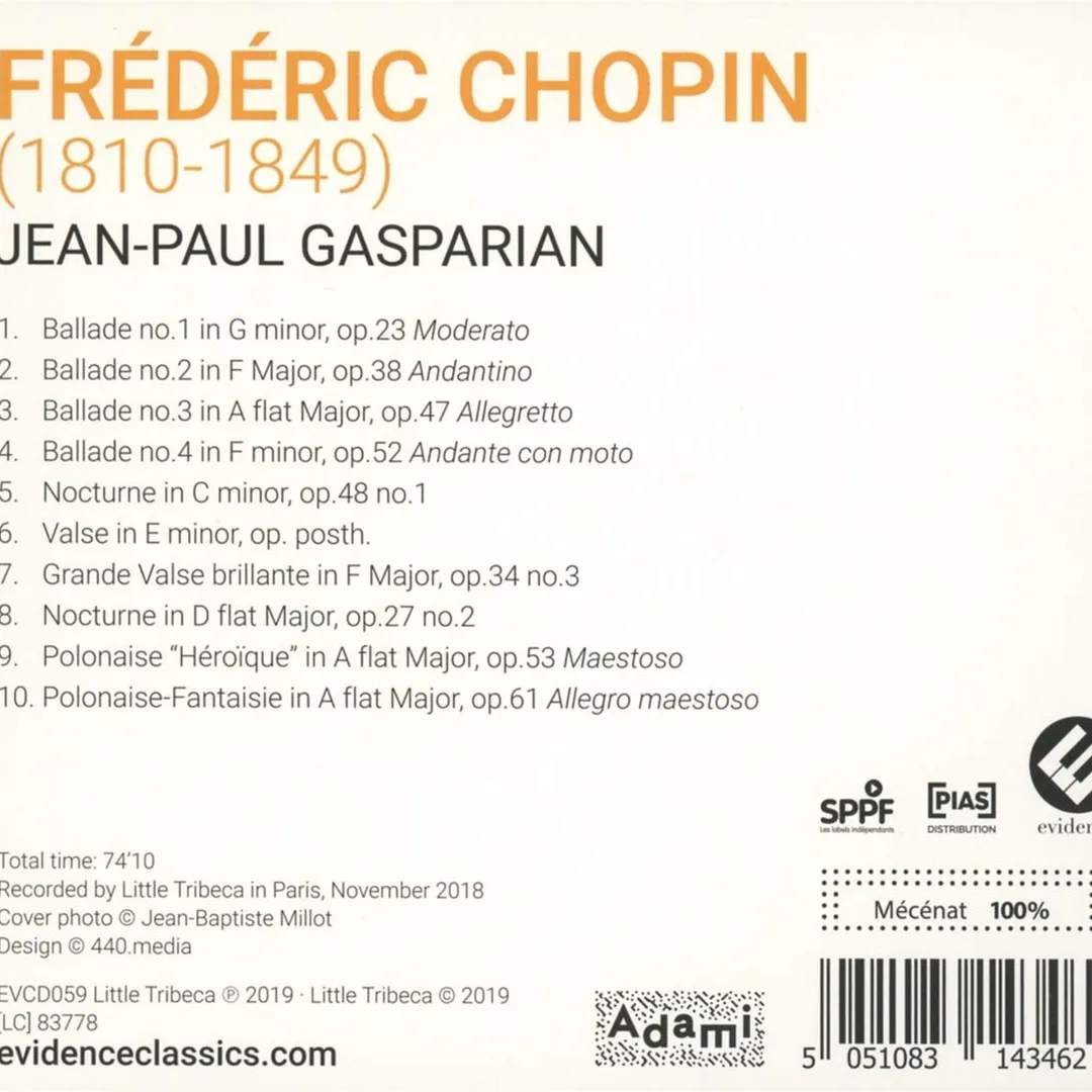 4 Ballades / Polonaises / Valses / Nocturnes