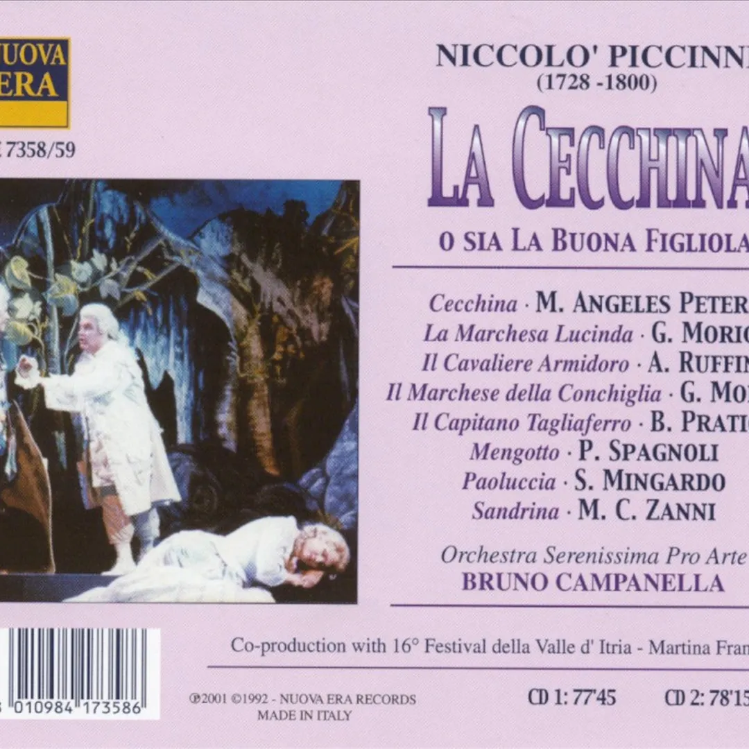 La Cecchina o sia La buona figliola