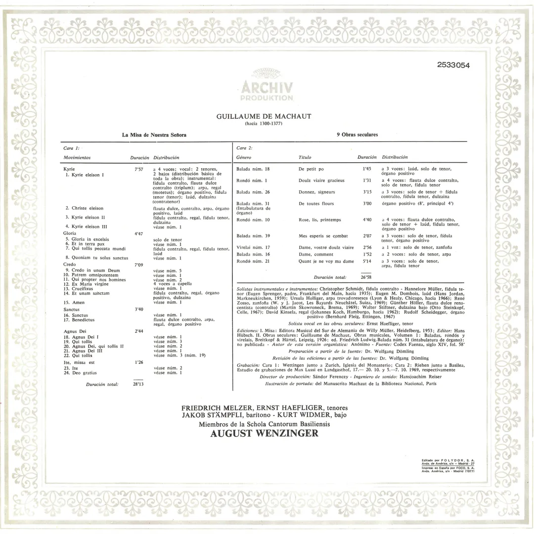 La Misa de Nuestra Señora