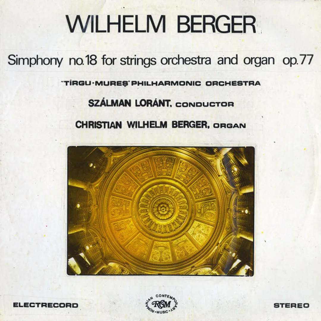 Symphony no. 18 for Strings Orchestra and Organ, op. 77