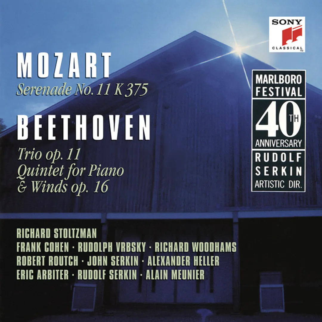 Mozart: Serenade no. 11, K. 375 / Beethoven: Trio, op. 11 / Quintet, op. 16