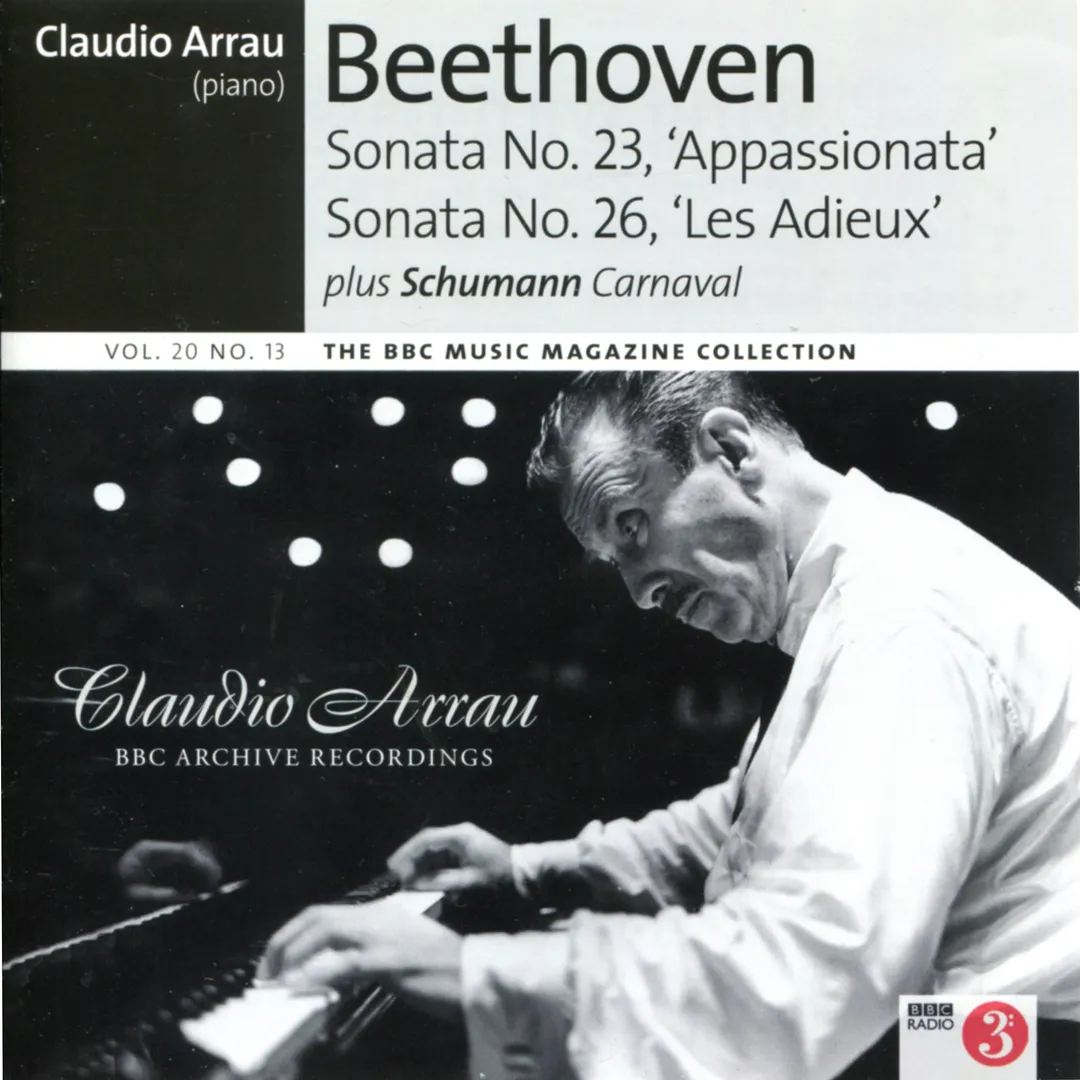 BBC Music, Volume 20, Number 13: Beethoven: Sonata No. 23 "Appassionata" & Sonata No. 26 "Les Adieux" / Robert Schumann: Carnaval