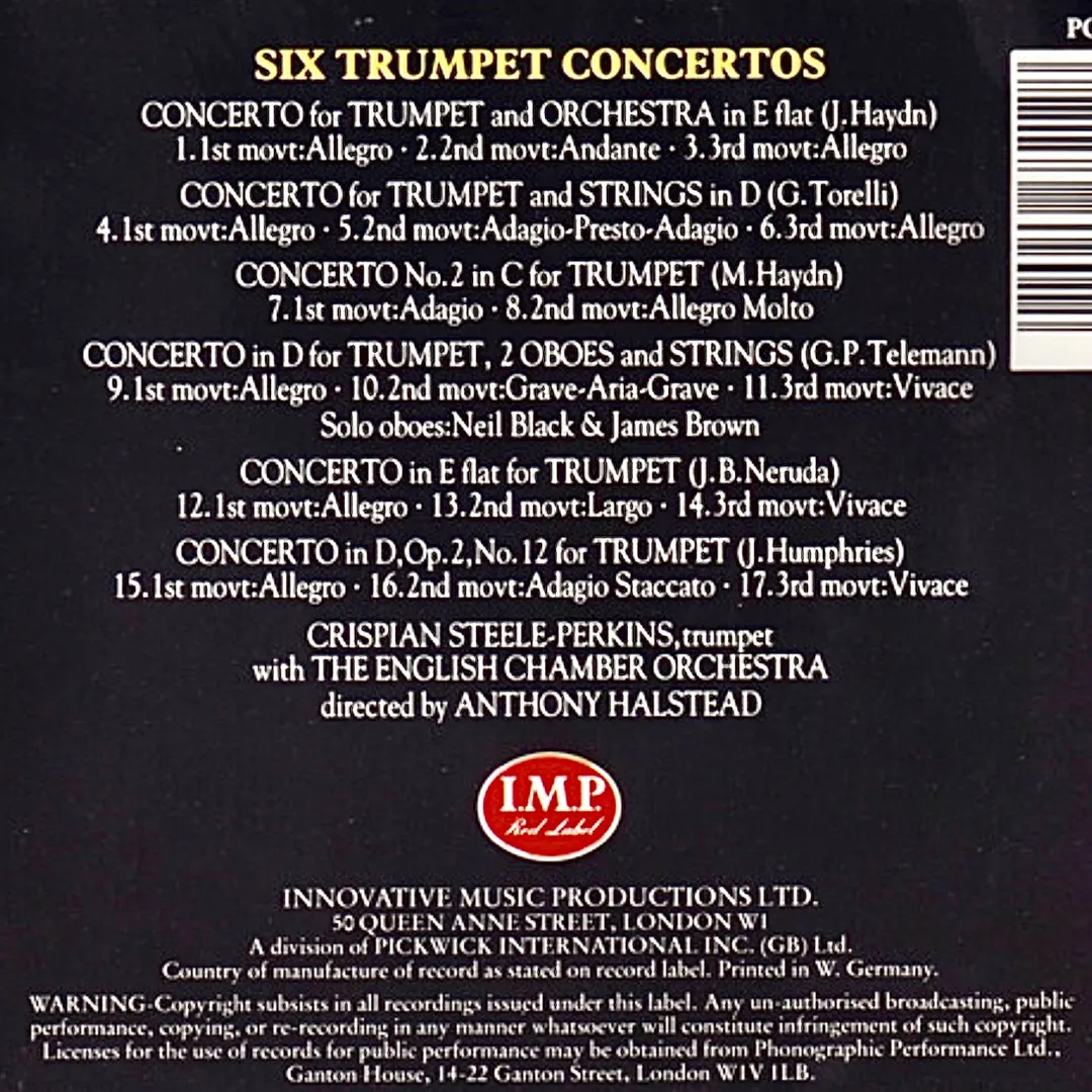 Six Trumpet Concertos