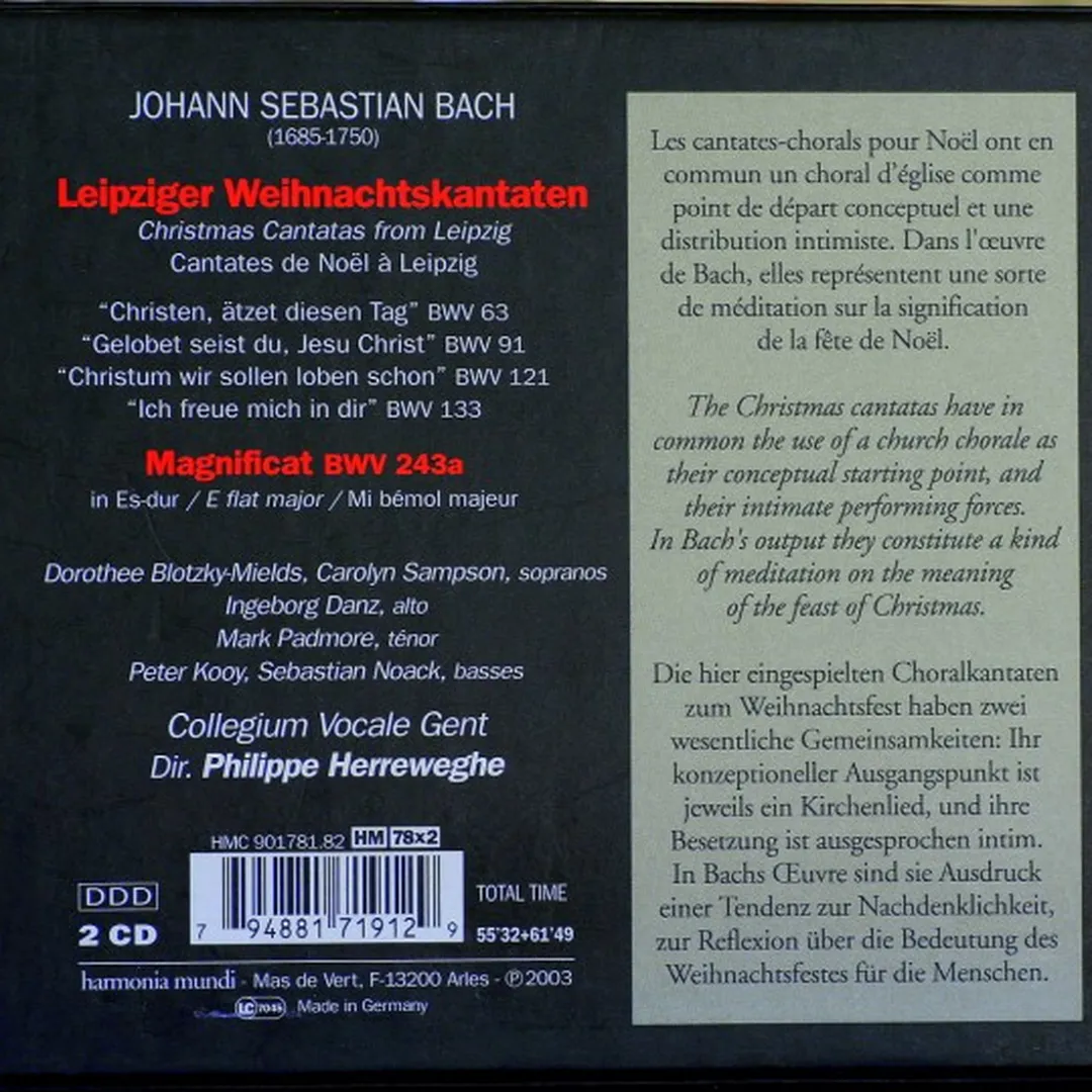 Leipziger Weihnachtskantaten