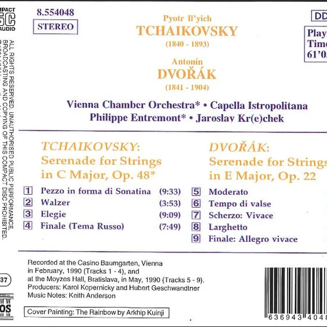 Serenades for Strings