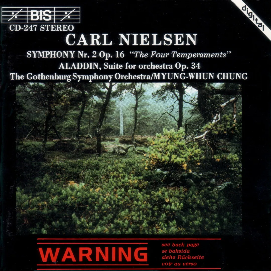 Symphony Nr. 2 Op. 16 "The Four Temperaments" / Aladdin, Suite For Orchestra Op. 34