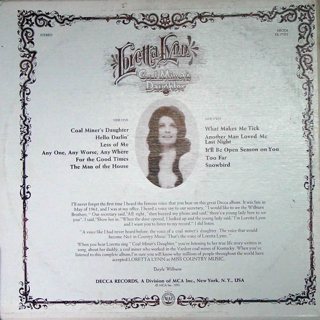 Coal Miner’s Daughter