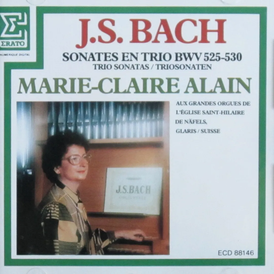 Sonates en Trio BWV 525-530