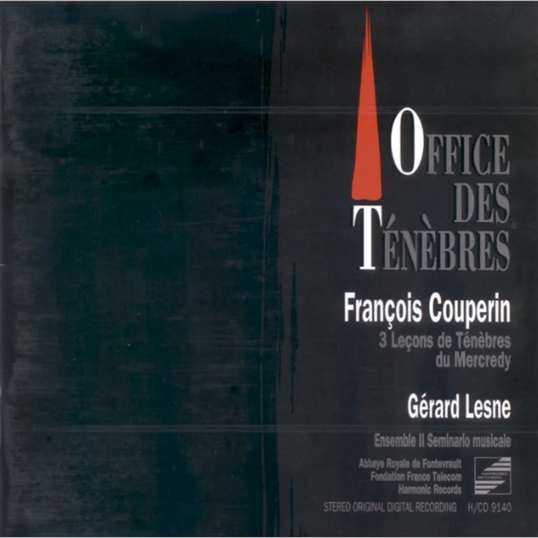 Office des ténèbres: 3 Leçons de ténèbres du mercredy