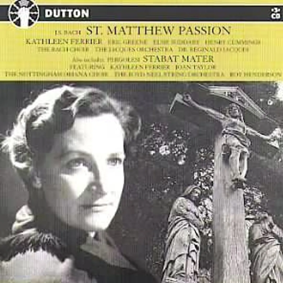 Bach: St. Matthew Passion; Stabat Mater