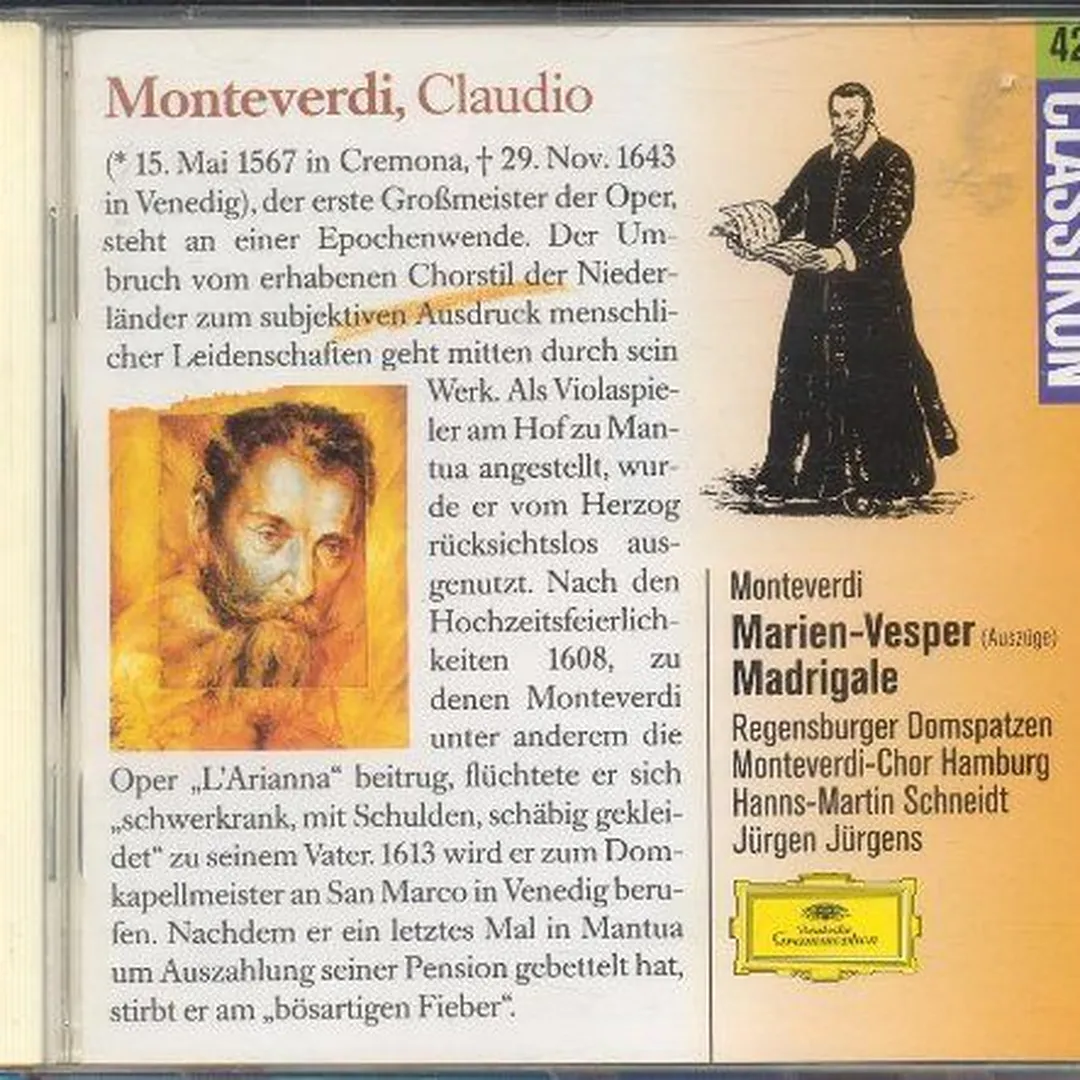 Marien‐Vesper (highlights) / Madrigals