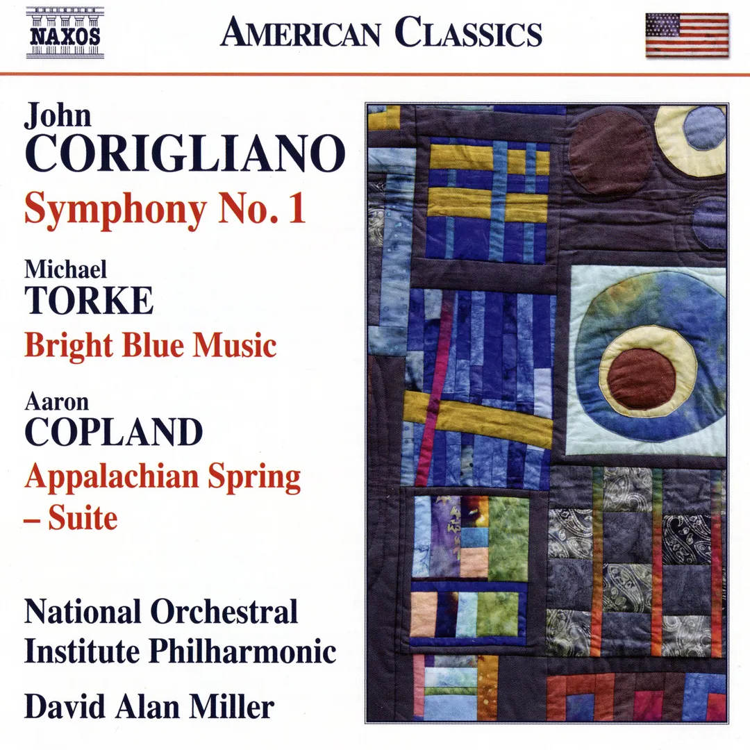John Corigliano: Symphony no. 1 / Michael Torke: Bright Blue Music / Aaron Copland: Appalachian Spring — Suite